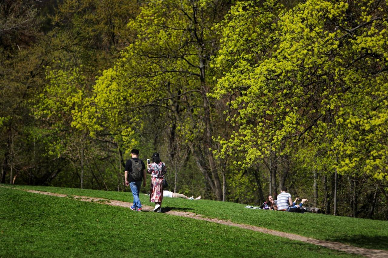Panoramic Comfort In The Luxurious Green District! Budapest Esterno foto